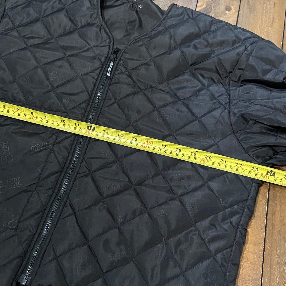 Tour Master Mens Black Quilted Thinsulate Liner Jacket Full Zip Size XL - Picture 4 of 6